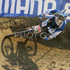 Matti Lehikoinen of Finland riding in last race of Men Downhill Nissan UCI Mountain Bike World Cup. Final race of MTB World Cup was held in Maribor, Slovenia, on 16th of September 2007.
