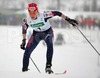 Natalia Matveeva of Russia skiing during Junior Women qualification for FIS Nordic Junior Ski World Championships Sprint race were held in Medvode,  Slovenia. First 32 skiers qualified for afternoon finals.
