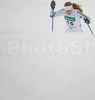 Emilia Forsman of Sweden skiing during Junior Women qualification for FIS Nordic Junior Ski World Championships Sprint race were held in Medvode,  Slovenia. First 32 skiers qualified for afternoon finals.
